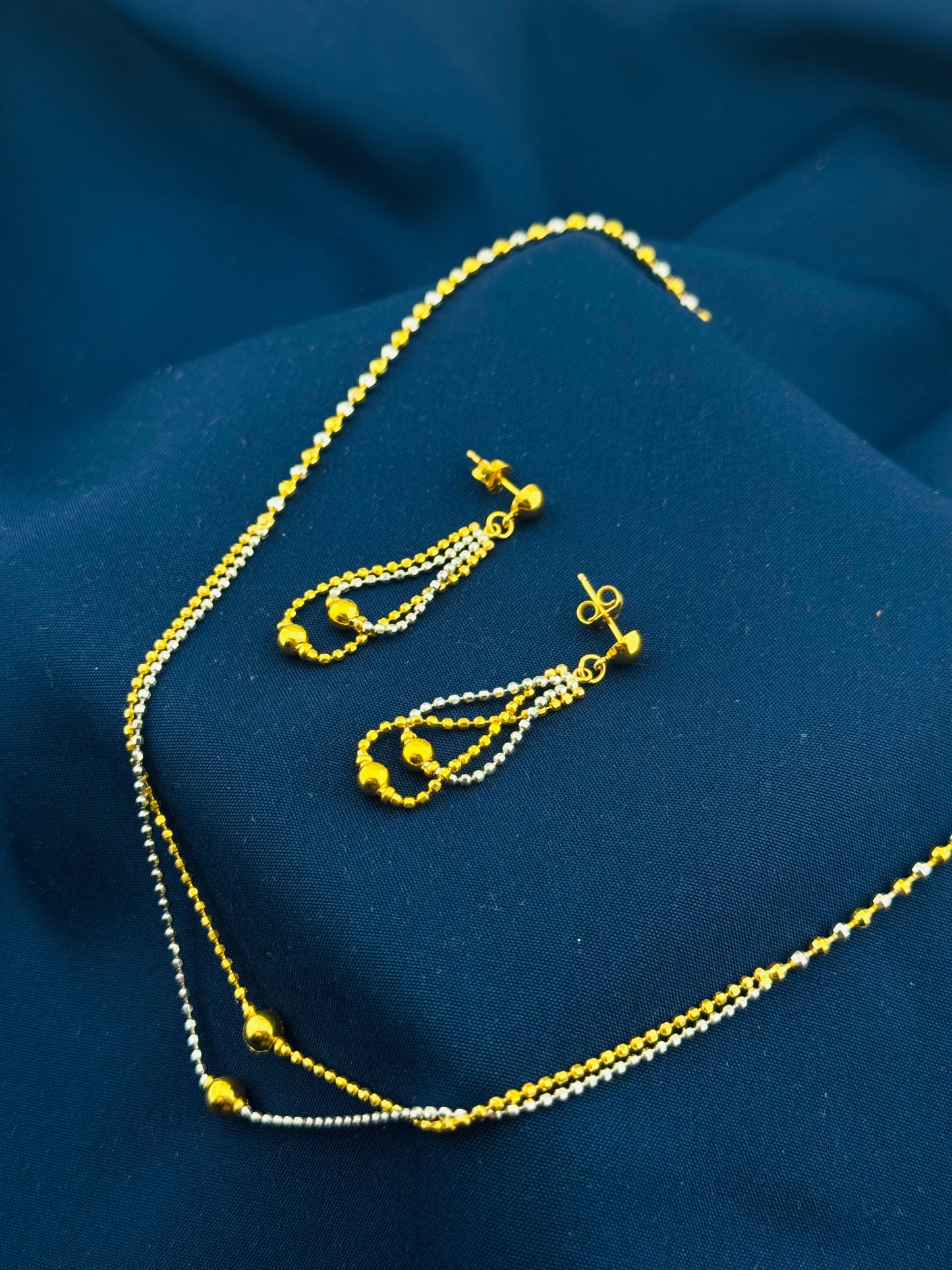 22k Solid Gold Ladies Set LS146