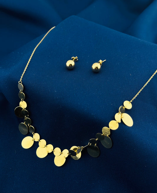 18k Solid Gold Ladies Set LS150