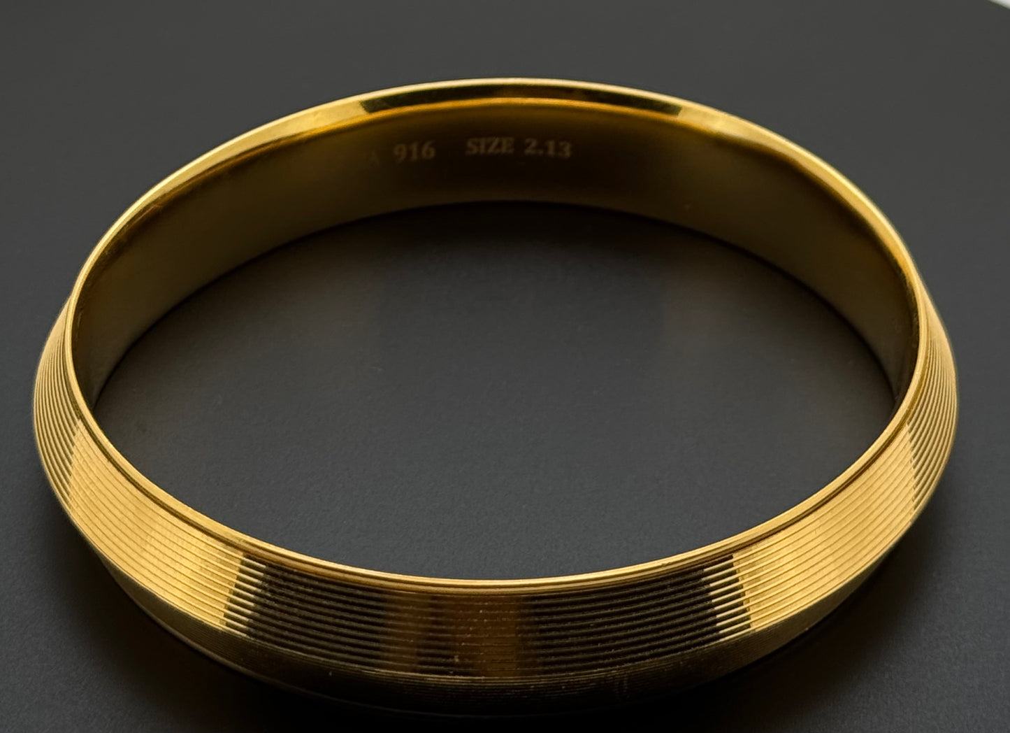 22k Simple Men bangle MB57