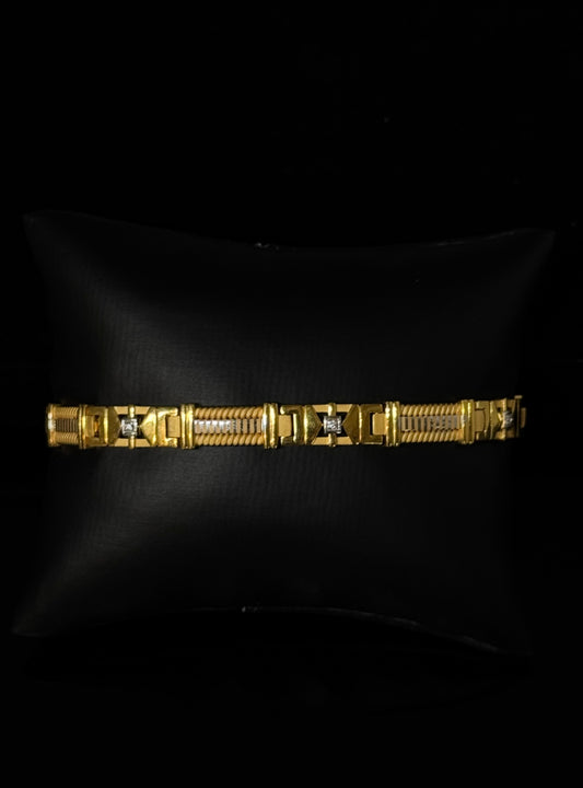 22K Elegant Men Bracelet MMB33
