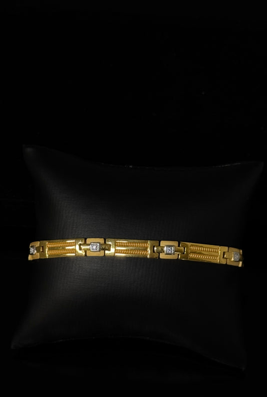 22K Elegant Men Bracelet MMB40