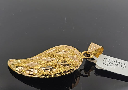 21K Solid Gold Fancy Pendants P13
