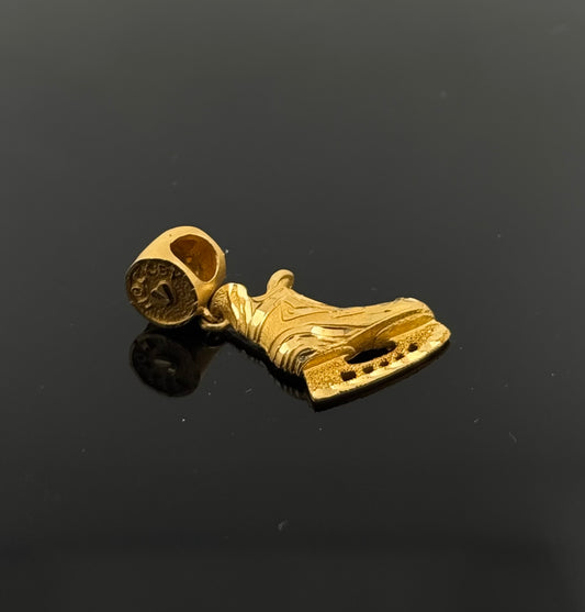 22K Solid Gold Fancy Pendants P154