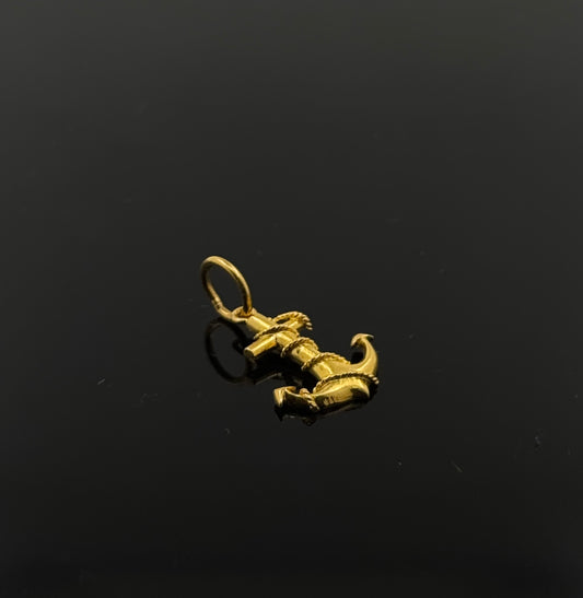 22K Solid Gold Fancy Pendants P156