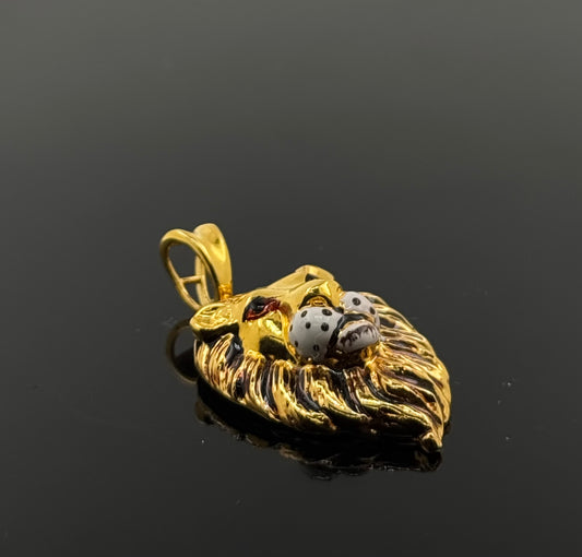 22K Solid Gold Fancy Pendants P171