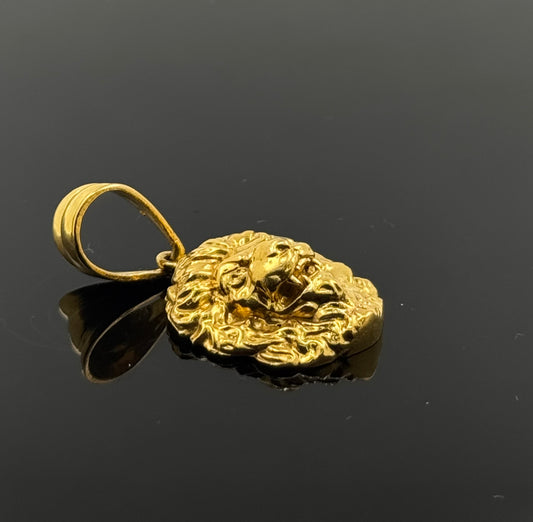 22K Solid Gold Fancy Pendants P172