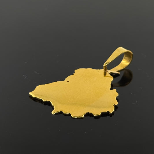 22K Solid Gold Fancy Pendants P178