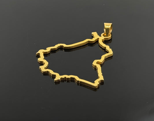 22K Solid Gold Fancy Pendants P179
