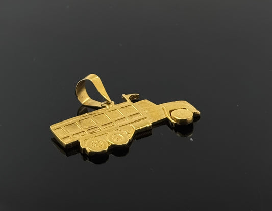 22K Solid Gold Fancy Pendants P182