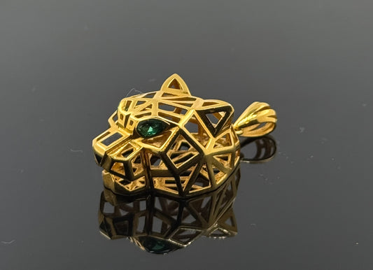 21K Solid Gold Fancy Pendants P187
