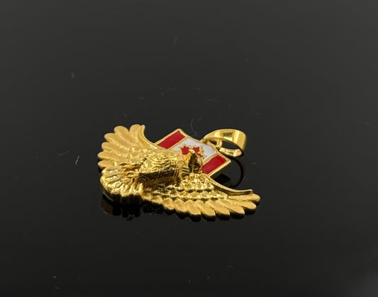 22K Solid Gold Fancy Pendants P212