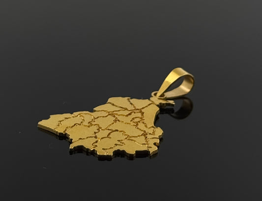22K Solid Gold Fancy Pendants P247