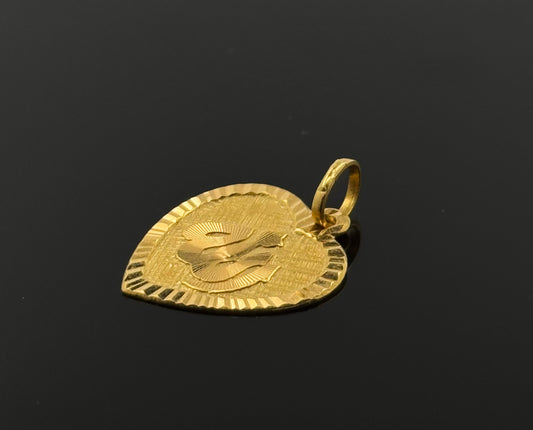 22K Solid Gold Islam Pendants P301