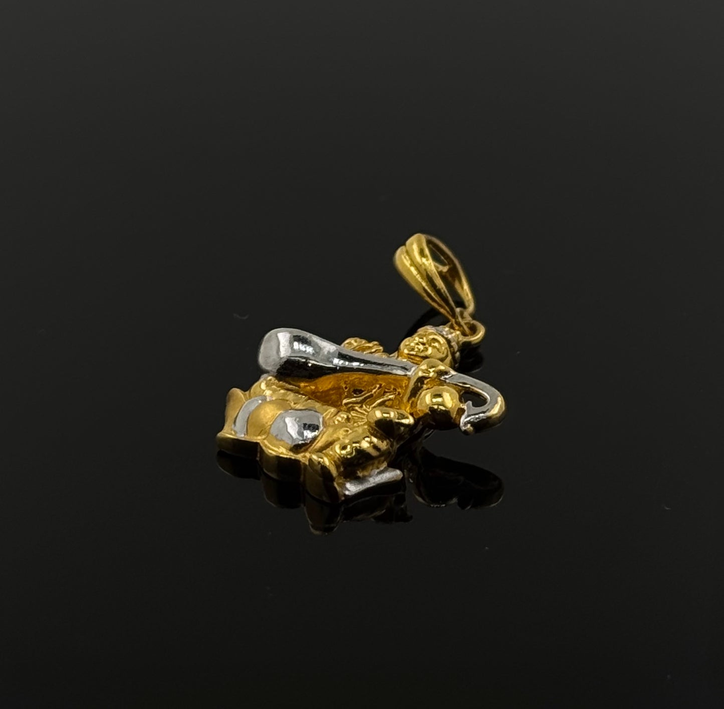 22K Solid Gold Hindu Pendants P318
