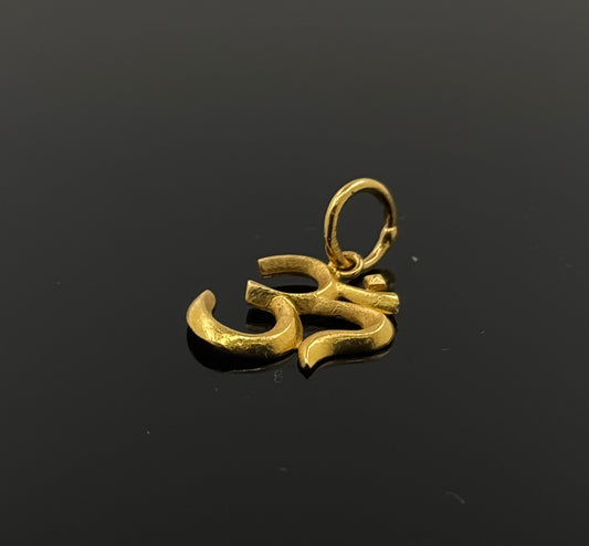 22K Solid Gold Hindu Pendants P322