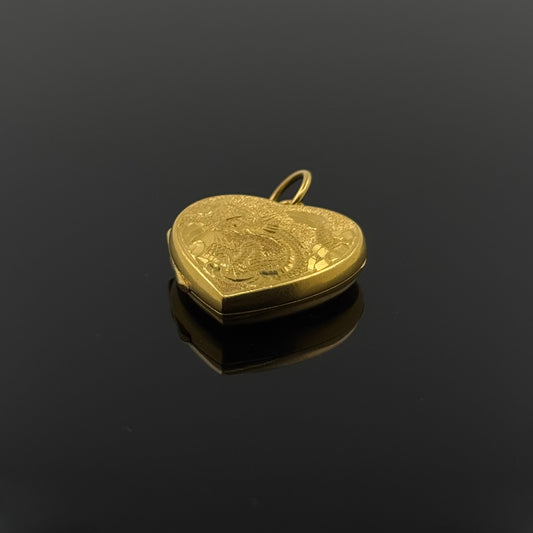 22K Solid Gold Fancy Pendants P396