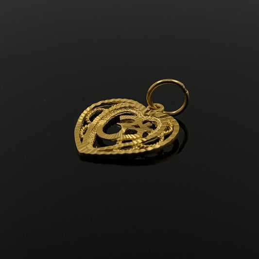 22K Solid Gold Hindu Pendants P431