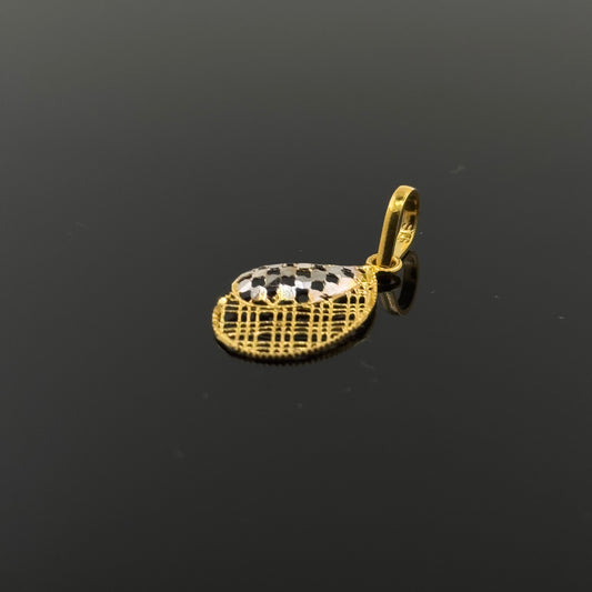 22K Solid Gold Fancy Pendants P454