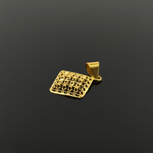 22K Solid Gold Fancy Pendants P462