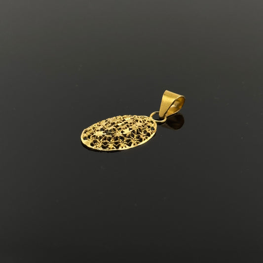 22K Solid Gold Fancy Pendants P468