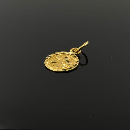 22K Solid Gold Fancy Pendants P470