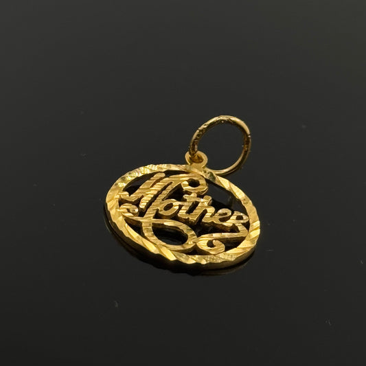 22K Solid Gold Fancy Pendants P474