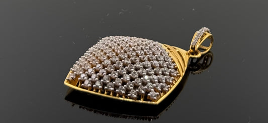 22K Solid Gold Fancy Pendants P480