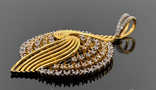 22K Solid Gold Fancy Pendants P481