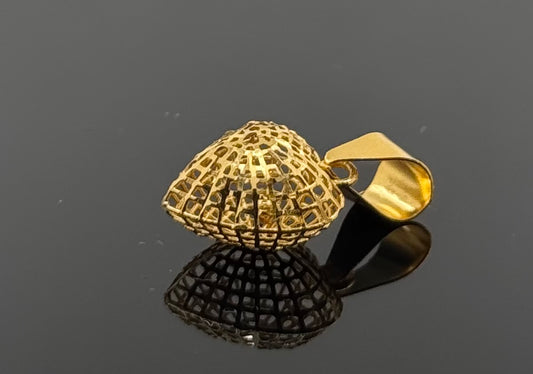 22K Solid Gold Fancy Pendants P506