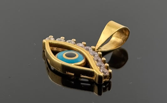 21K Solid Gold Fancy Pendants P526