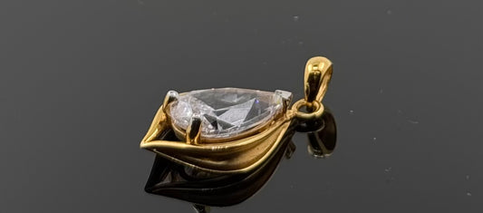 22K Solid Gold Fancy Pendants P547