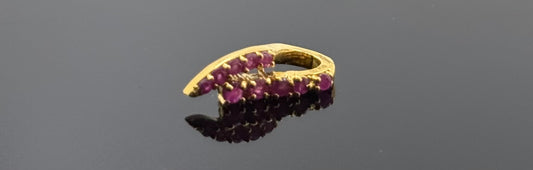 22K Solid Gold Fancy Pendants P555