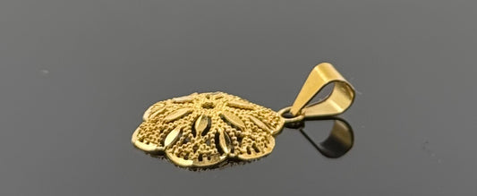 22K Solid Gold Fancy Pendants P563