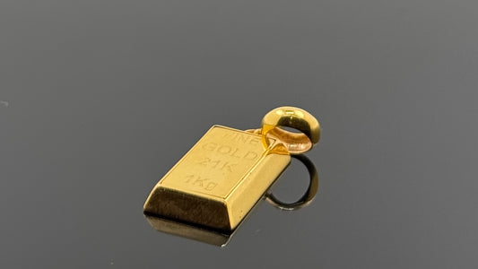 21K Solid Gold Fancy Pendants P589