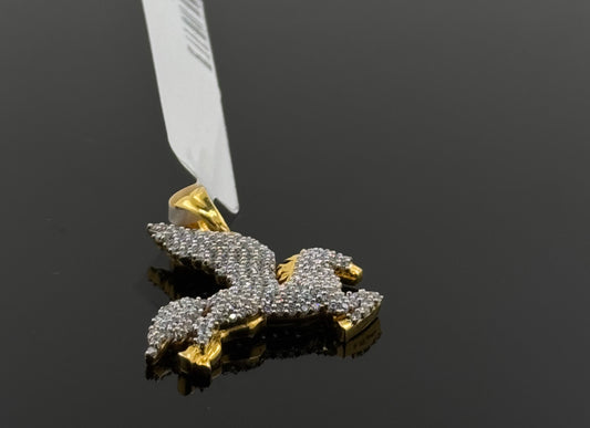 22K Solid Gold Fancy Pendants P638