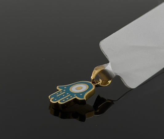 21K Solid Gold Fancy Pendants P659