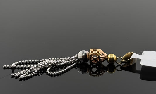 18K Solid Gold Fancy Pendants P665