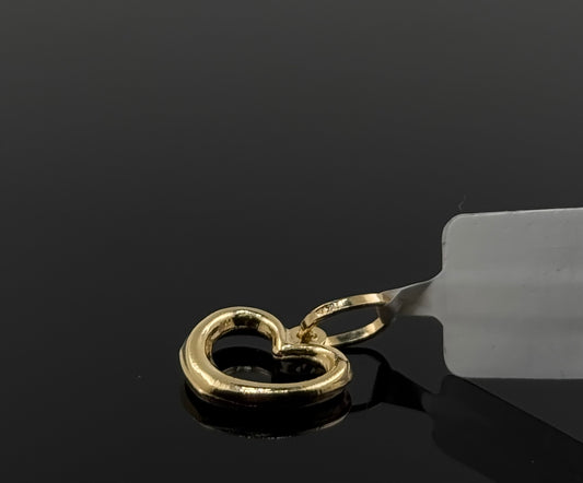 18K Solid Gold Fancy Pendants P666