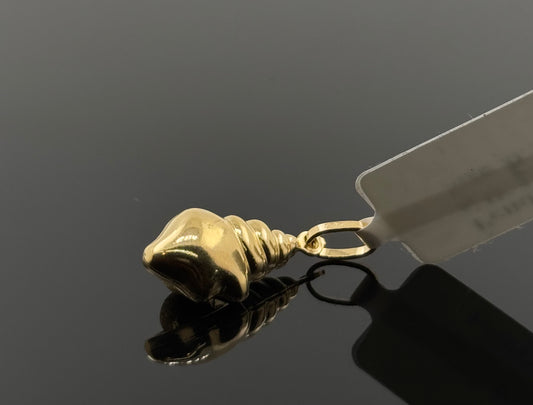 18K Solid Gold Fancy Pendants P671
