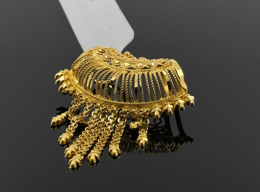 22K Solid Gold Fancy Pendants P701
