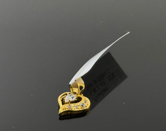 22K Solid Gold Fancy Pendants P708