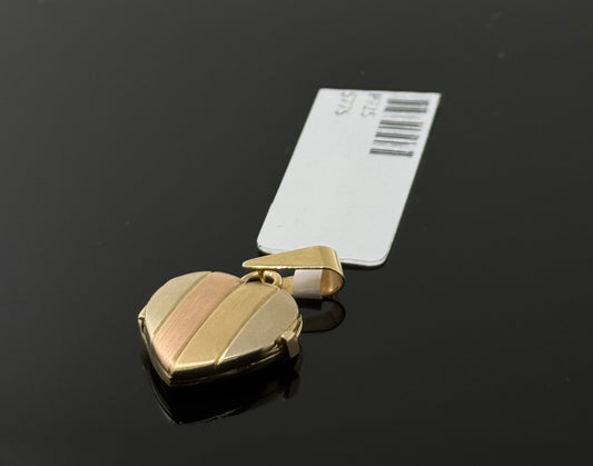 14K Solid Gold Fancy Pendants P725