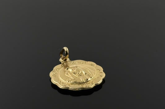 10K Solid Gold Christian Pendants P83
