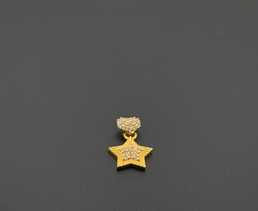 22K Solid Gold Fancy Pendants P847