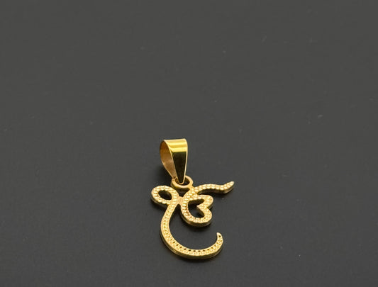 22K Solid Gold Fancy Pendants P866