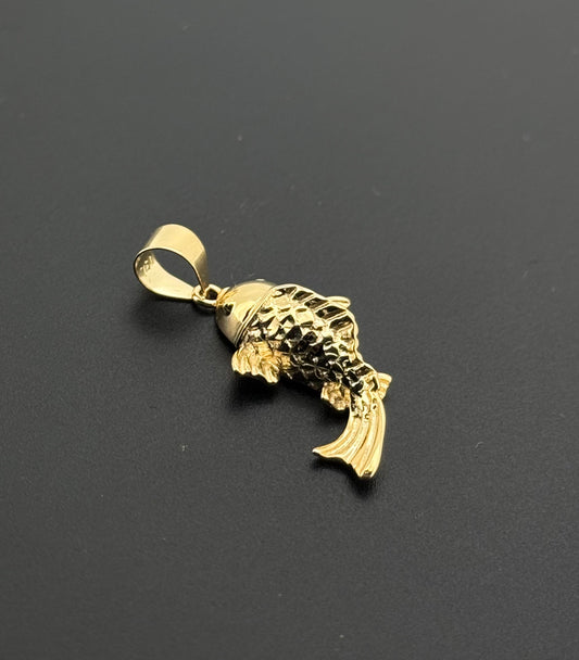 18K Solid Gold Fancy Pendants P879