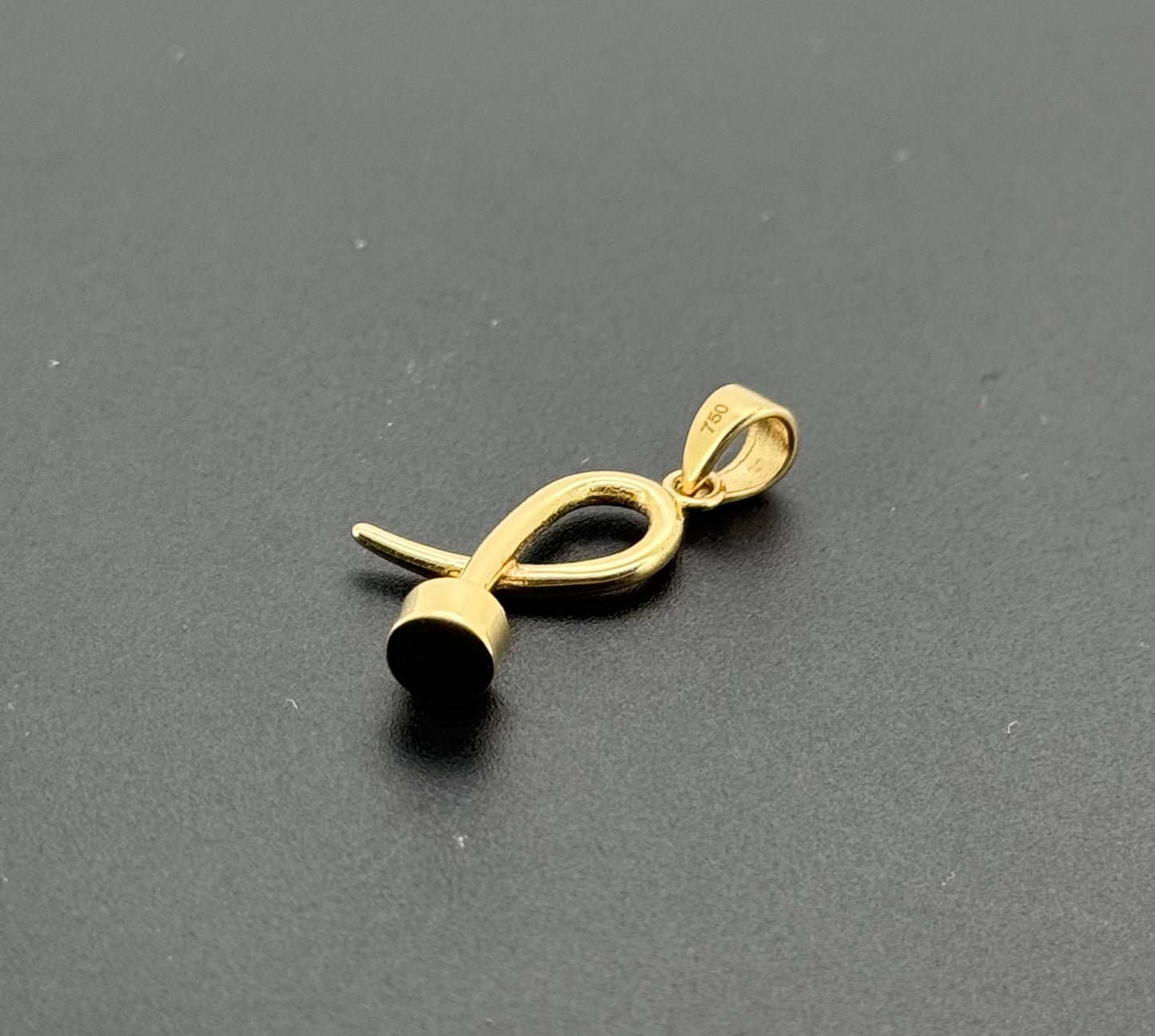 18K Solid Gold Fancy Pendants P881