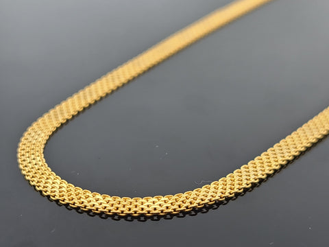 22K Solid Gold Designer Chain C6258 - Royal Dubai Jewellers