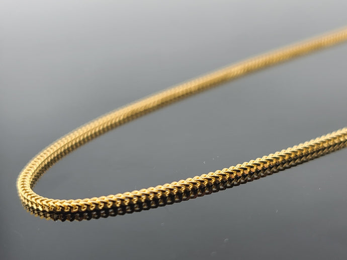 22K Solid Gold Designer Chain C7300 - Royal Dubai Jewellers