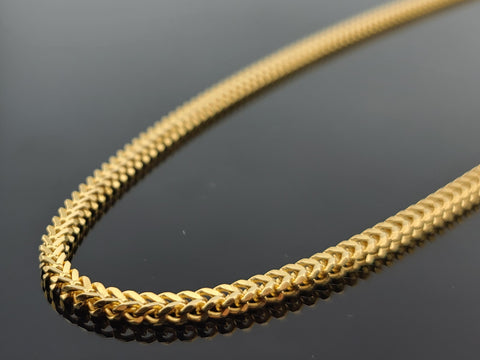 22K Solid Gold Snake Chain C6825 - Royal Dubai Jewellers